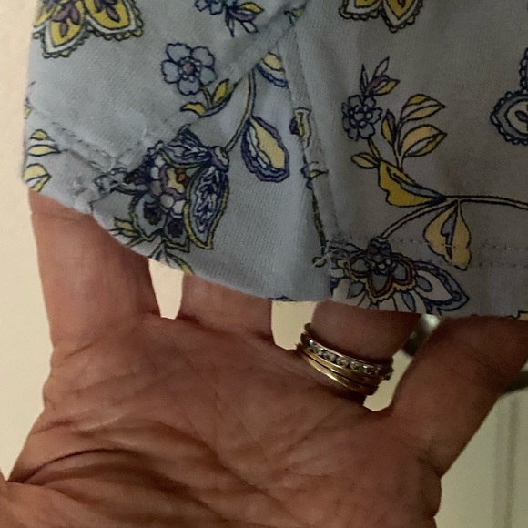 J.Jill Floral Print Women's Top - Picture 4 of 11